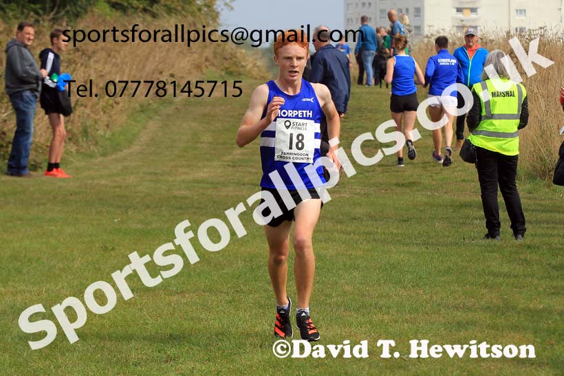 Boys and Girls under-15s 2022 Farringdon Cross Country, Sunderland, Saturday, Sept. 3rd. Photo: David T. Hewitson/Sports for All Pics